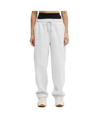 Women's Active Plush Essential Barrel Sweatpant