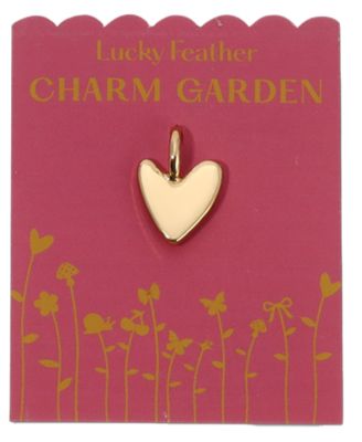 Charm Garden - GOLD -  LOVE - Organic Heart
