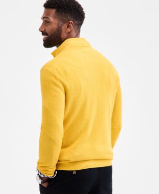 Men's Quarter-Zip Sweater, Macy's Exclusive