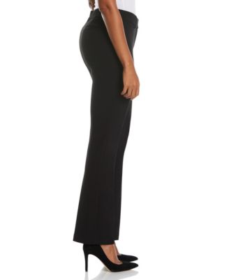 Petite Stretch Pull On Classic Fit Crepe Pants