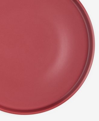 Aaden Matte Berry Salad Plate, Macy's Exclusive