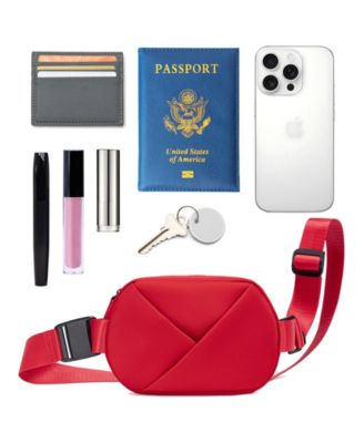 Lux and Nyx Origami Belt Bag and Sling Bag - Ultra Matte Nylon - Convertible Belt, Sling, and Crossbody Bag