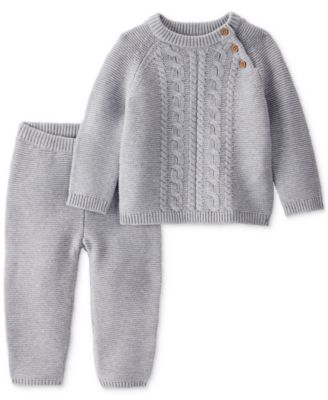 Carter's - Baby Cotton Cable-Knit Sweater & Pants, 2 Piece Set