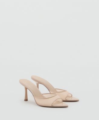 MANGO - Women's Pointed Heel Sandals