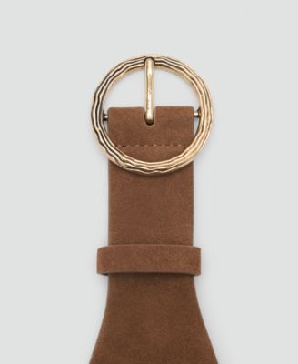 Women's Leather Obi Belt