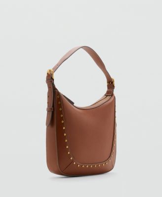 Women's Studded Shoulder Bag