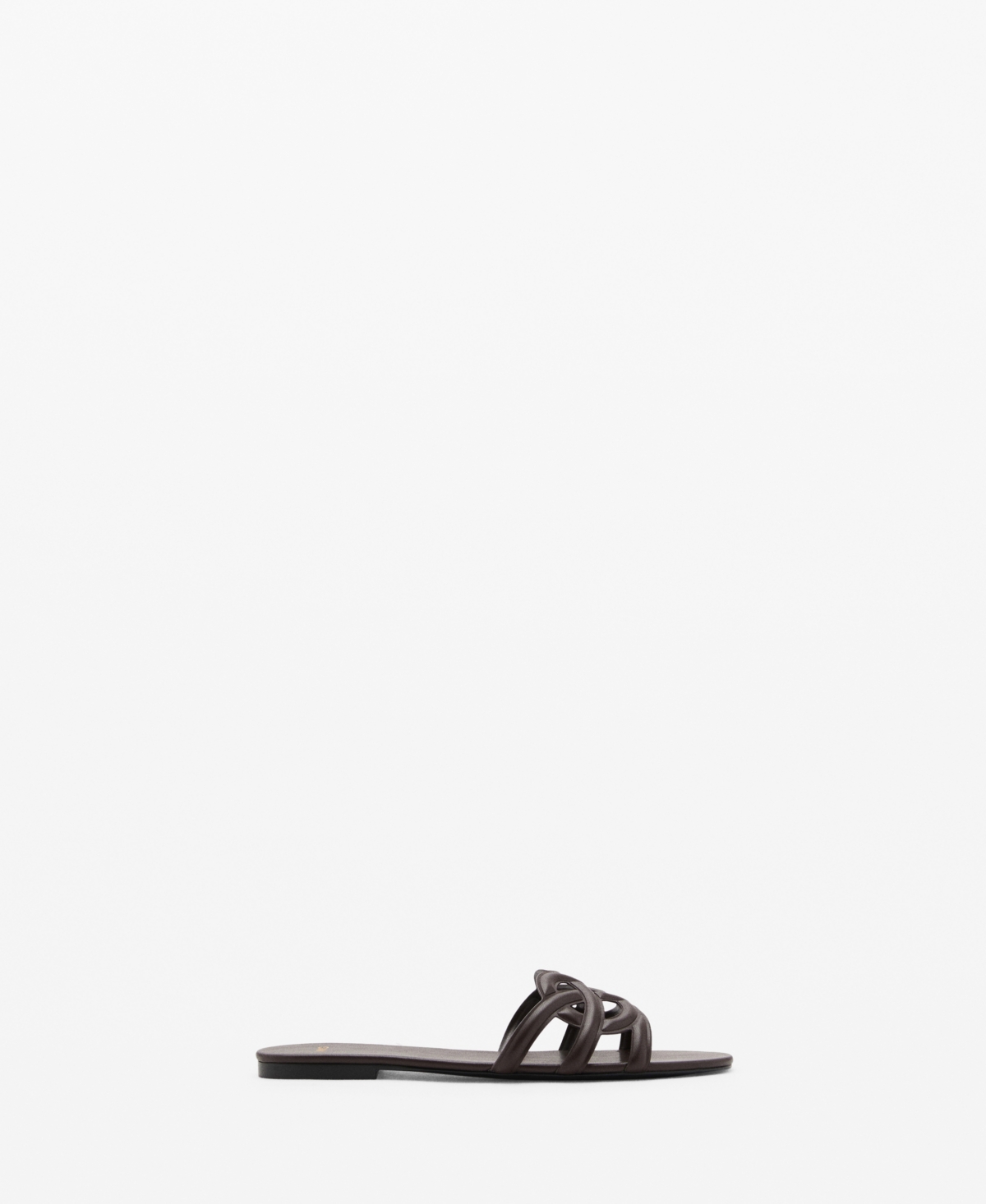 Mango Women's Cross-strap Sandals In Brown