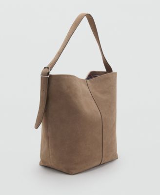 Women's suede Bucket Bag
