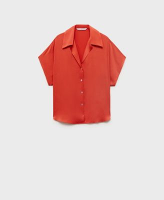 Women's Short Sleeve Fluid Shirt