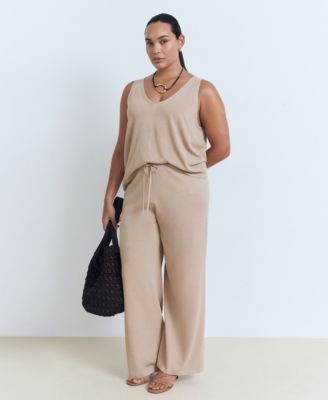 Women's Straight Knitted Pants