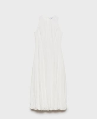 Women's Balloon Effect Long Dress