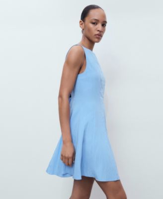 Women's Pleated Short Dress