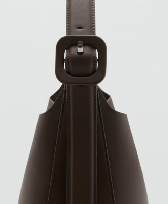 Women's Buckle Shopper Bag