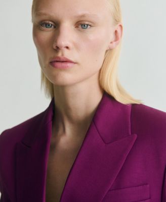 Women's Double-Breasted Suit Jacket