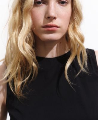 Women's Back Bowtie Crop Top