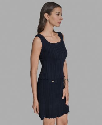 Women's Textured-Knit Tank