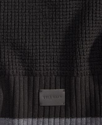 Men's Waffle-Knit Scarf