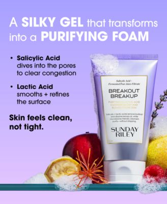 Breakout Breakup Purifying Salicylic Acid Cleanser For Oily & Blemish-Prone Skin, 5 oz.