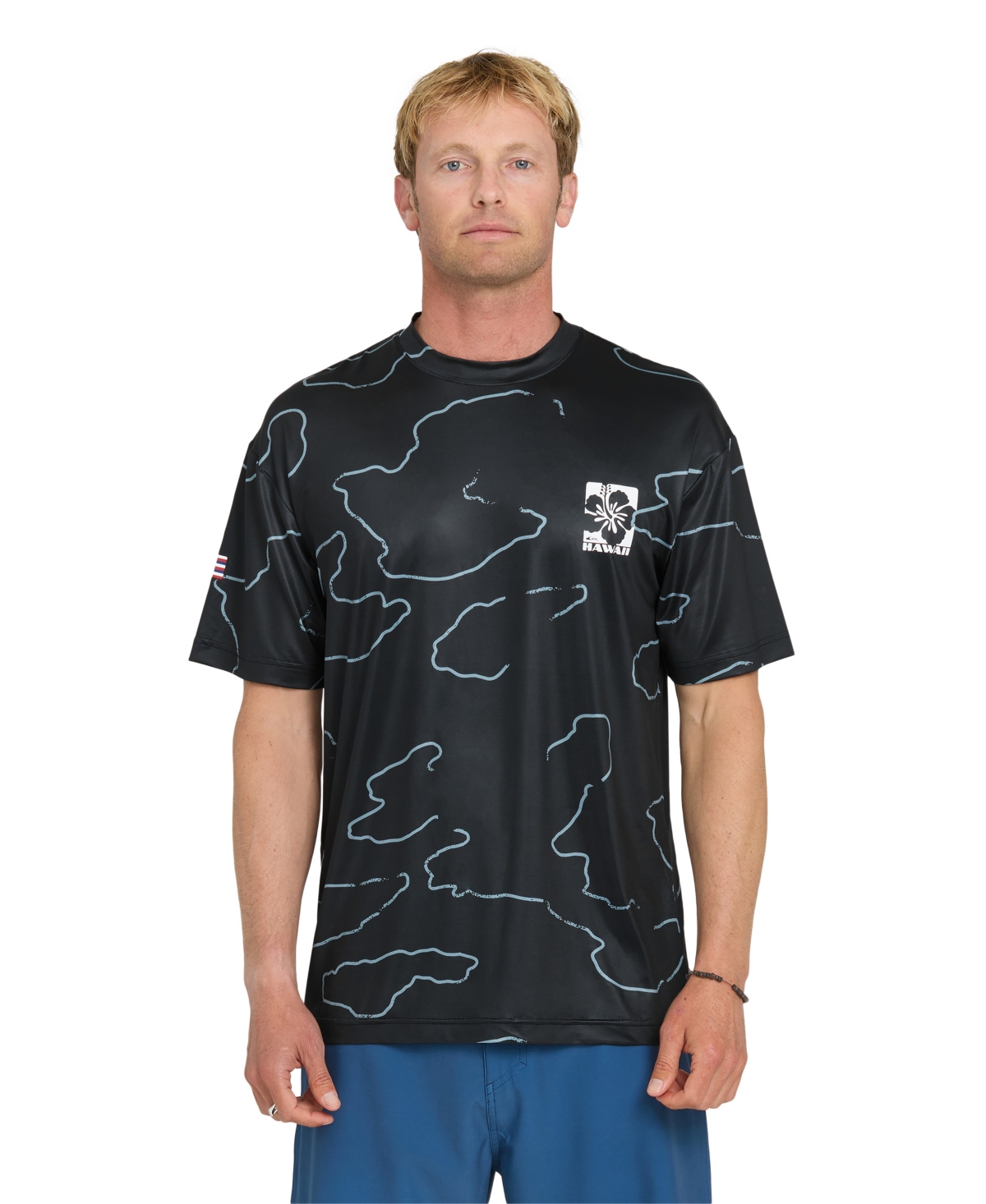 Men's Hi Surf Short Sleeve T-Shirt - Black