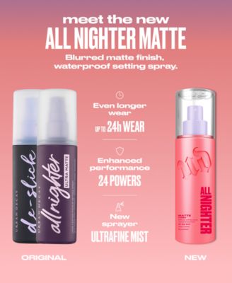 All Nighter Matte Setting Spray