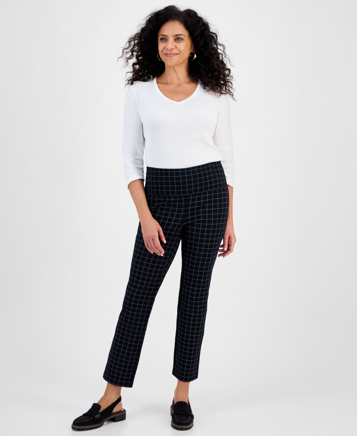 Style & Co Women's Straight-leg Ponte-knit Pants, Created For Macy's
