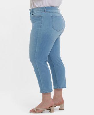 Plus Size Relaxed Piper Crop Jeans