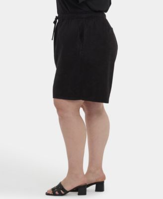 Plus Size Breezy Bermuda Drawstring Shorts