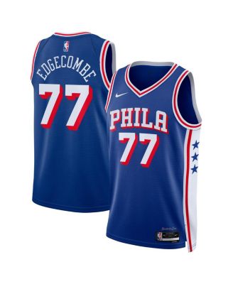 Nike - Men's and Women's V. J. Edgecombe Royal Philadelphia 76ers 2025 NBA Draft First Round Pick Swingman Icon Edition Jersey