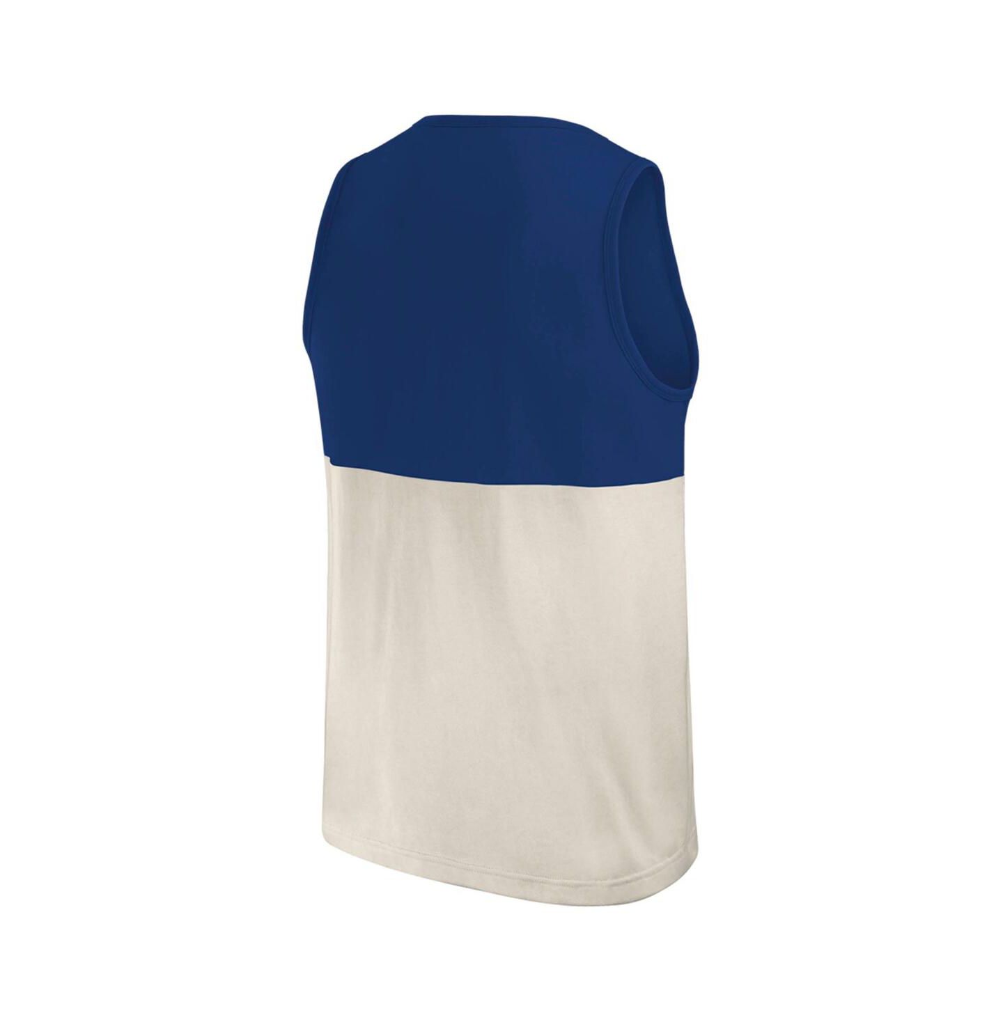 Мужской топ Fanatics Darius Rucker Collection by Royal/Cream Chicago Cubs Color Block — фото 3