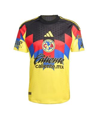 Men's Yellow Club America 2025/26 Home Authentic Jersey