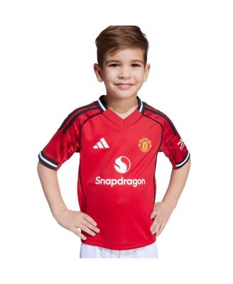 Toddler Red Manchester United 2025/26 Mini Kit