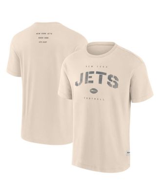 Fanatics - Men's Cream New York Jets Elements Weathered Tonal Future Ground T-Shirt