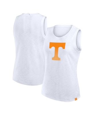 Fanatics - Women's White Tennessee Volunteers Activate Slub Tank Top