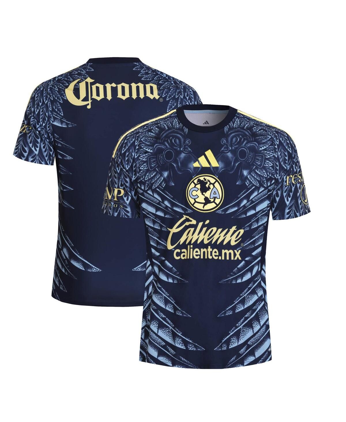 Мужская выездная копия майки Navy Club America сезона 2025/26