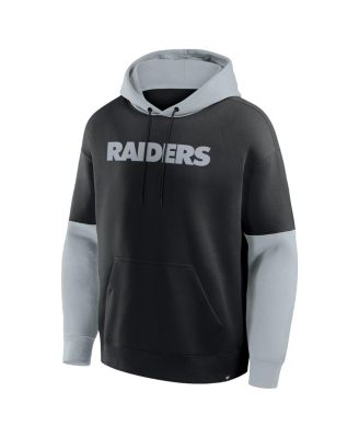 Men's Black Las Vegas Raiders Helmet Pullover Hoodie