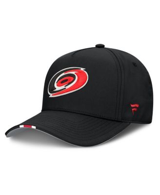 Men's Black Carolina Hurricanes 2025 NHL Draft Authentic Pro On-Stage Podium A-Frame Adjustable Hat