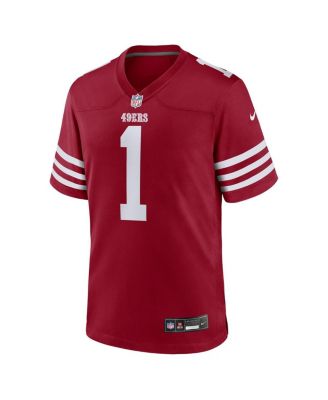 Men's Ricky Pearsall Scarlet San Francisco 49ers Team Game Jersey