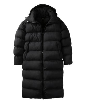 Big & Tall Long Quilted Puffer Coat