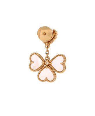 Sweet Alhambra Effeuillage Heart Earrings