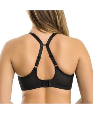 Women's Luxlacy Unlined Wired Bra, Black, 40H