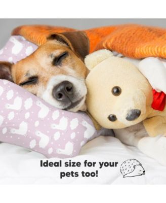 Toddler Pillow with Pillowcase, Small Pillow for Sleeping