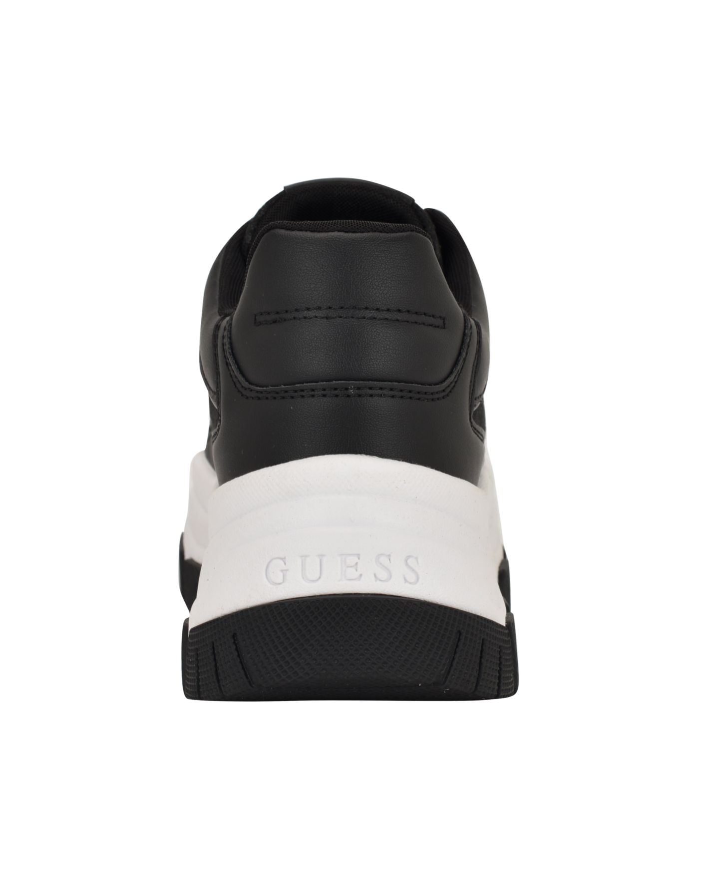 Женские кроссовки GUESS Berrett Quattro G Lace-Up Platform Hiker, цвет: Чёрный — фото 4