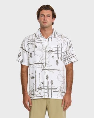 Quiksilver Men's Paddle Out Short Sleeve Shirt
