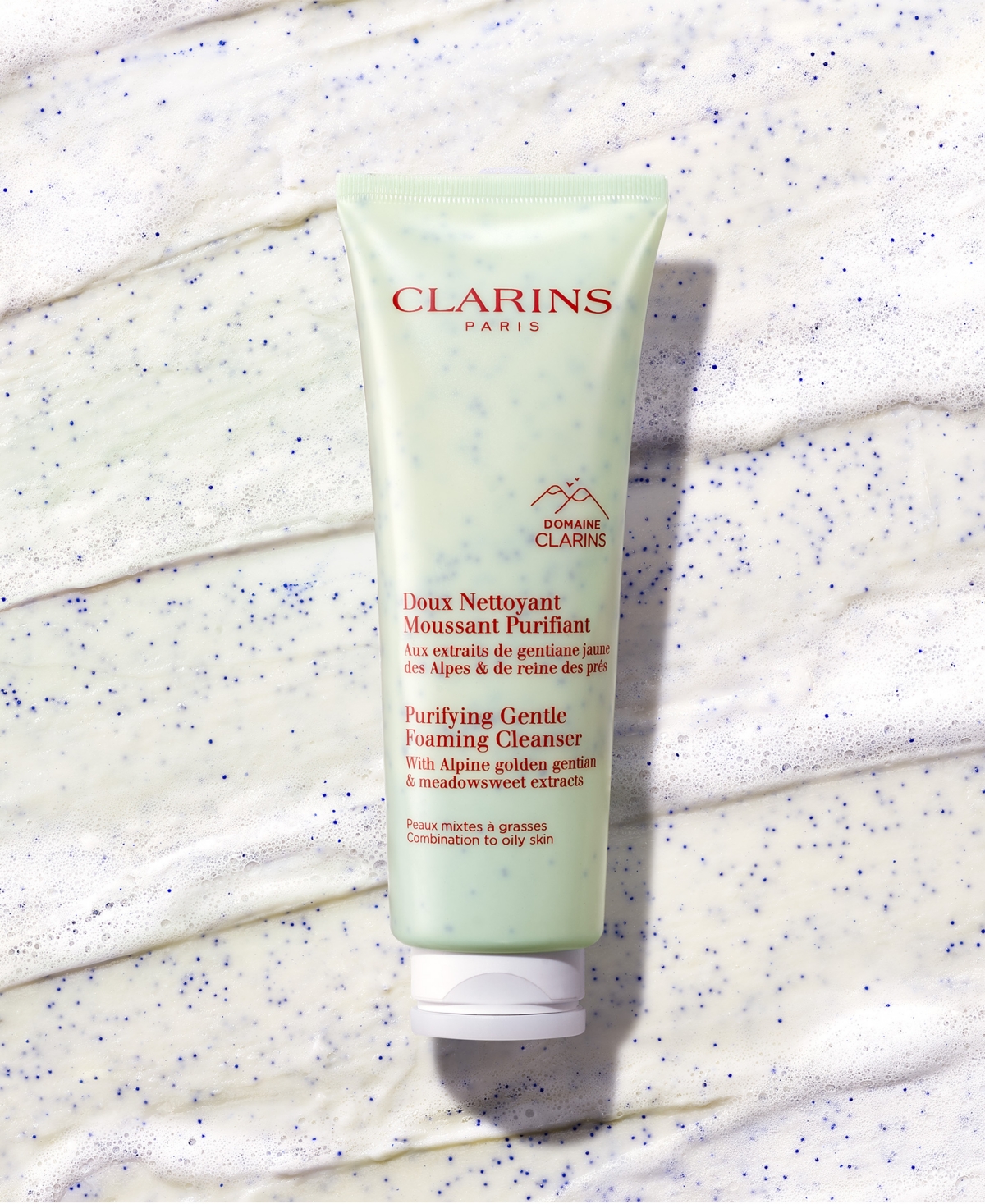Clarins Purifying Gentle Foaming Face Cleanser, 4.2 Oz. In Transparent