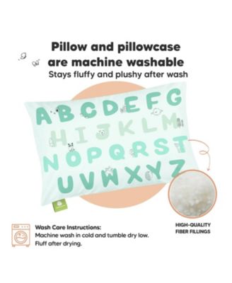 Toddler Pillow with Pillowcase, Small Pillow for Sleeping