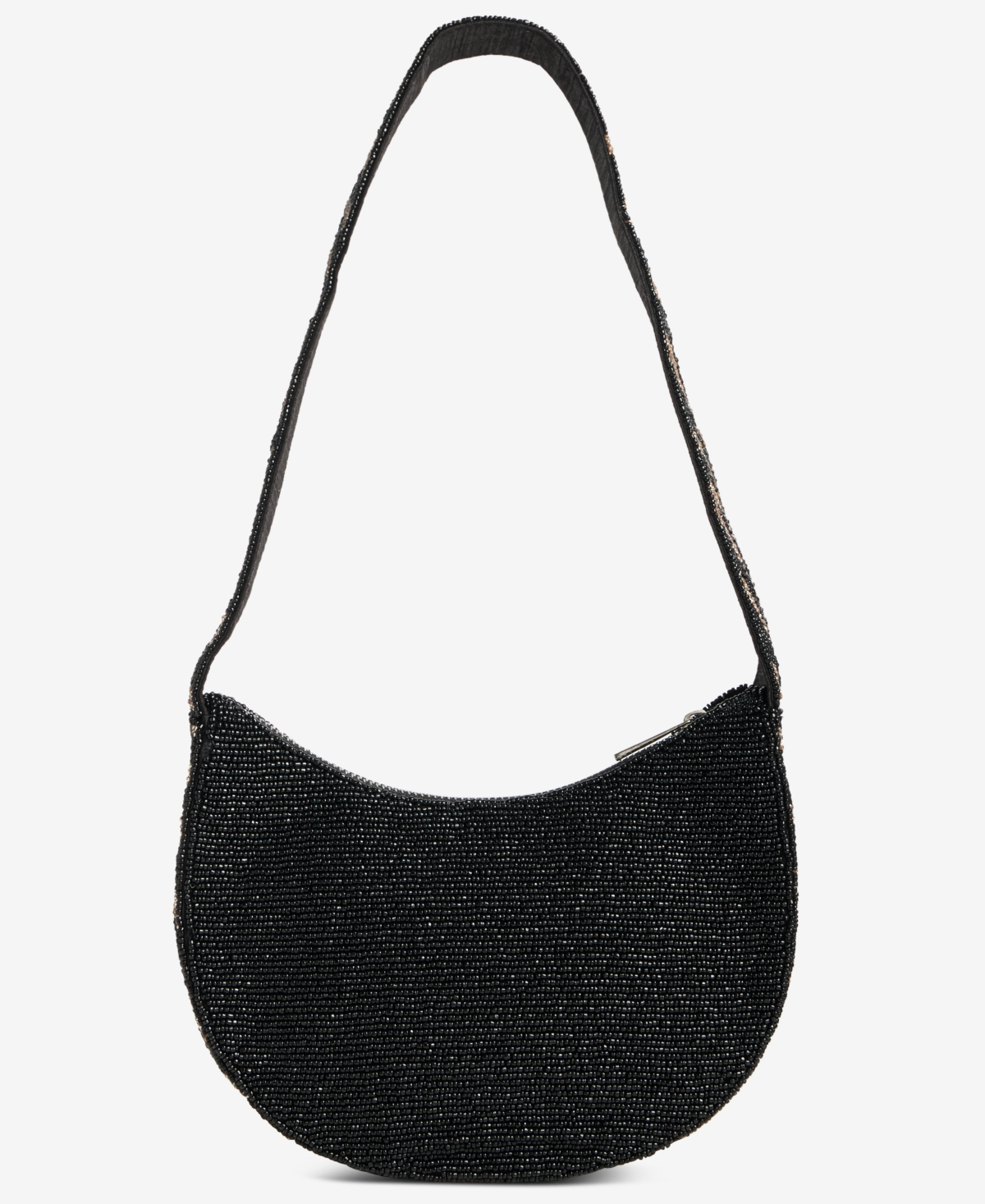 On 34th Beaded Half Moon Shoulder Bag, Macy's Exclusive