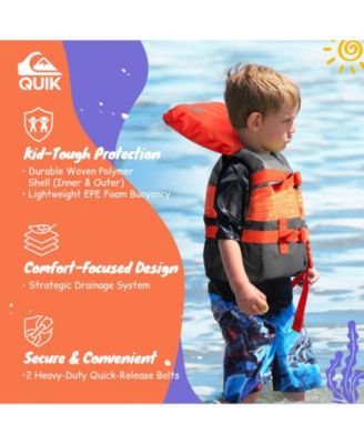 Life Vest USCG Approved with Quick-Release Buckles for water sports