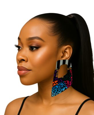 Raquel Dangle Abstract Earrings