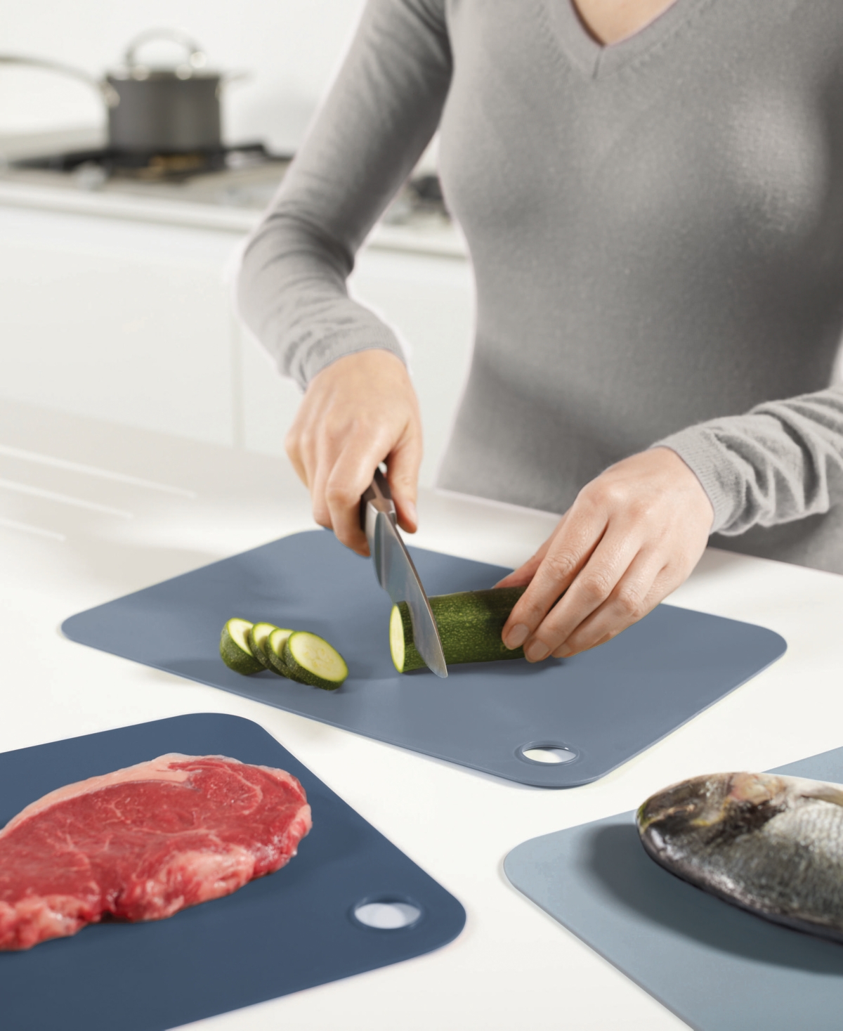 Joseph Joseph Pop Chopping Mats, Set of 3