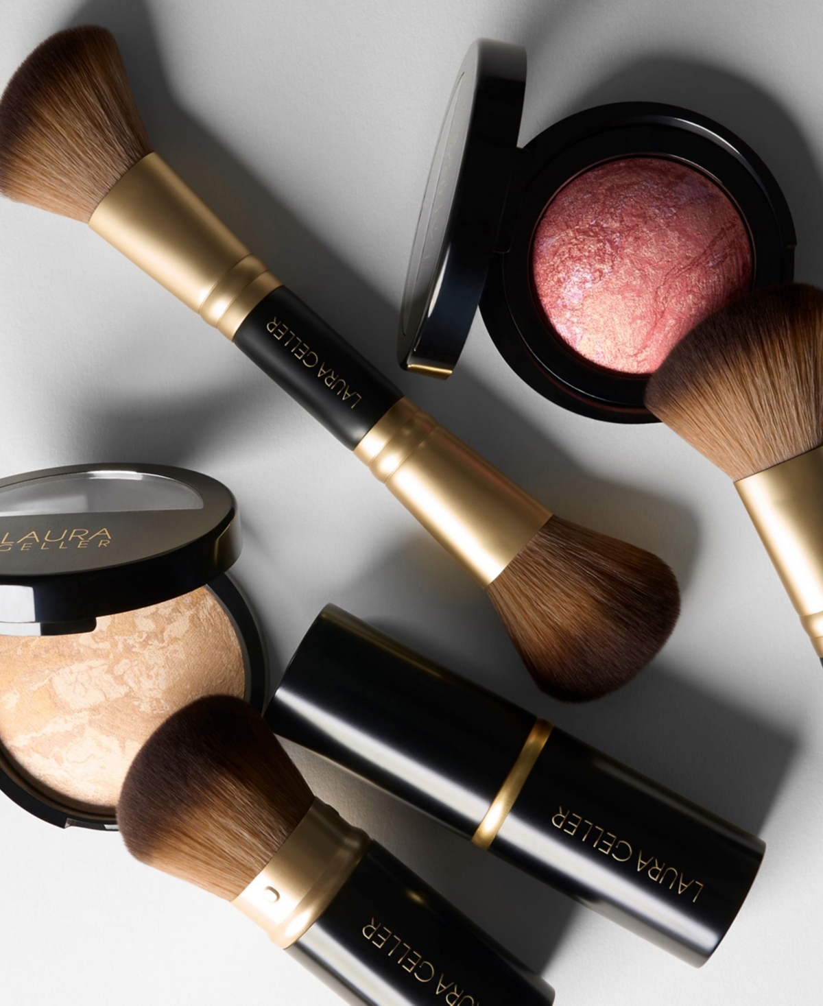 Laura Geller Beauty 2-pc. Face It All Face Brush Set In Transparent